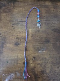 Whimsical Pastel Braided Fairy Bookmark
