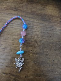Whimsical Pastel Braided Fairy Bookmark