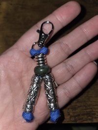Royal Blue Paracord Keychain