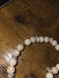 Sun-Kissed Seahorse Pearl & Gold-Matrix Bracelet